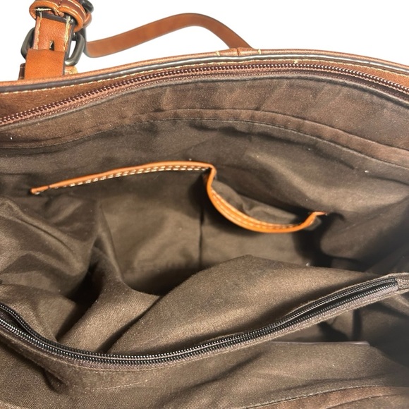 Hema Zhuofan Brown Vegan Leather Bag - Picture 11 of 14